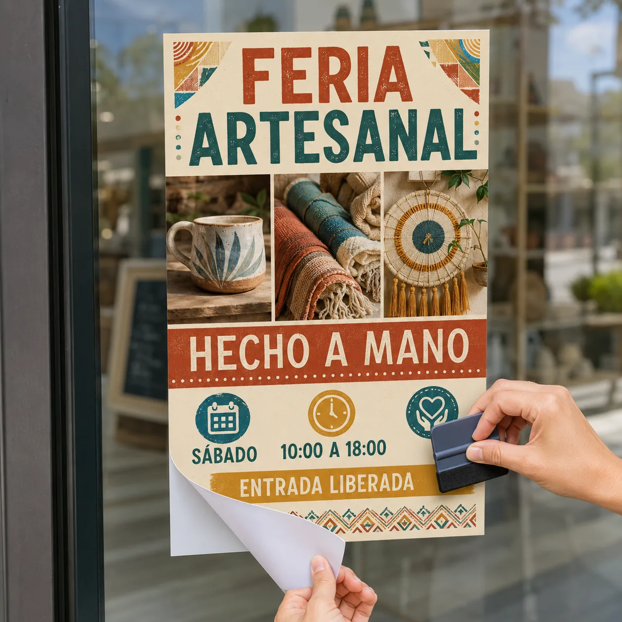 Afiche A3 en Vinilo resistente al agua