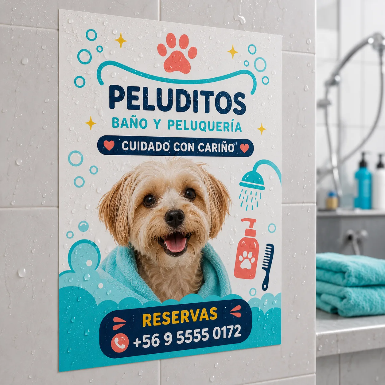 Afiche A3 en Vinilo resistente al agua