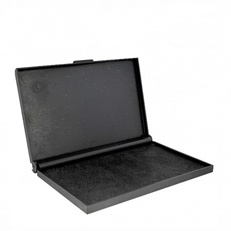 Almohadilla para timbres manuales tinta negra