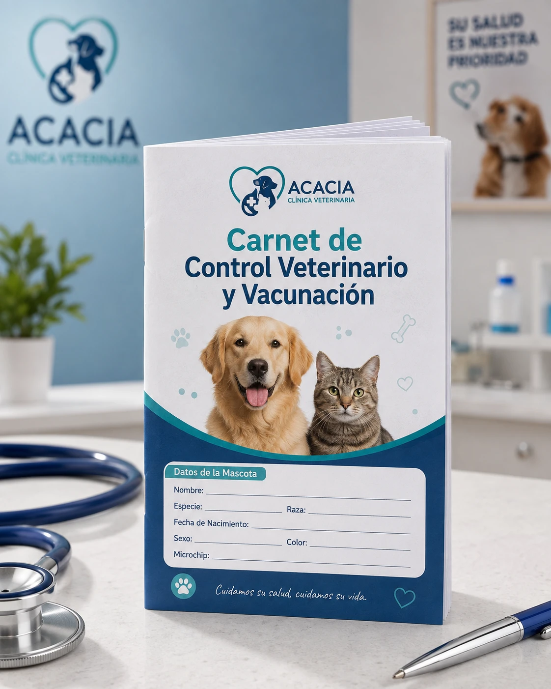 Carnet de Control Veterinario y Vacunación
