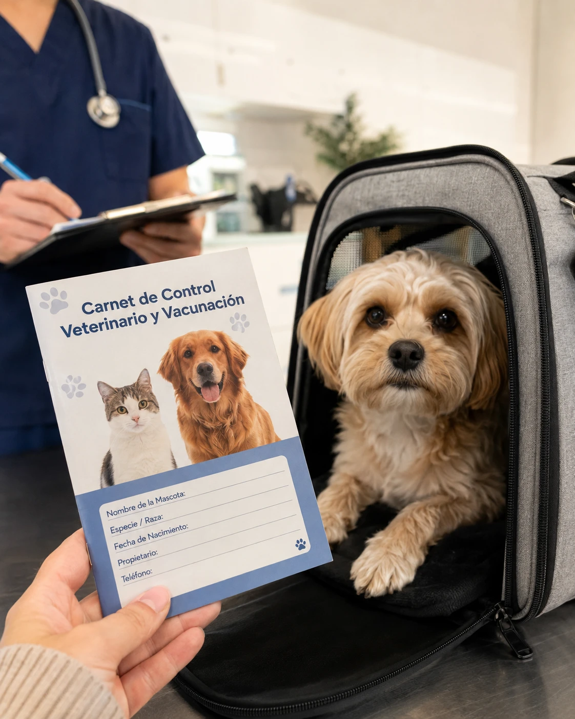 Carnet de Control Veterinario y Vacunación