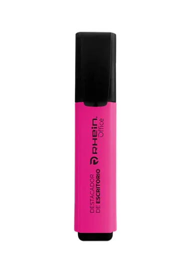 Destacador De Escritorio Punta Biselada Fucsia Rhein