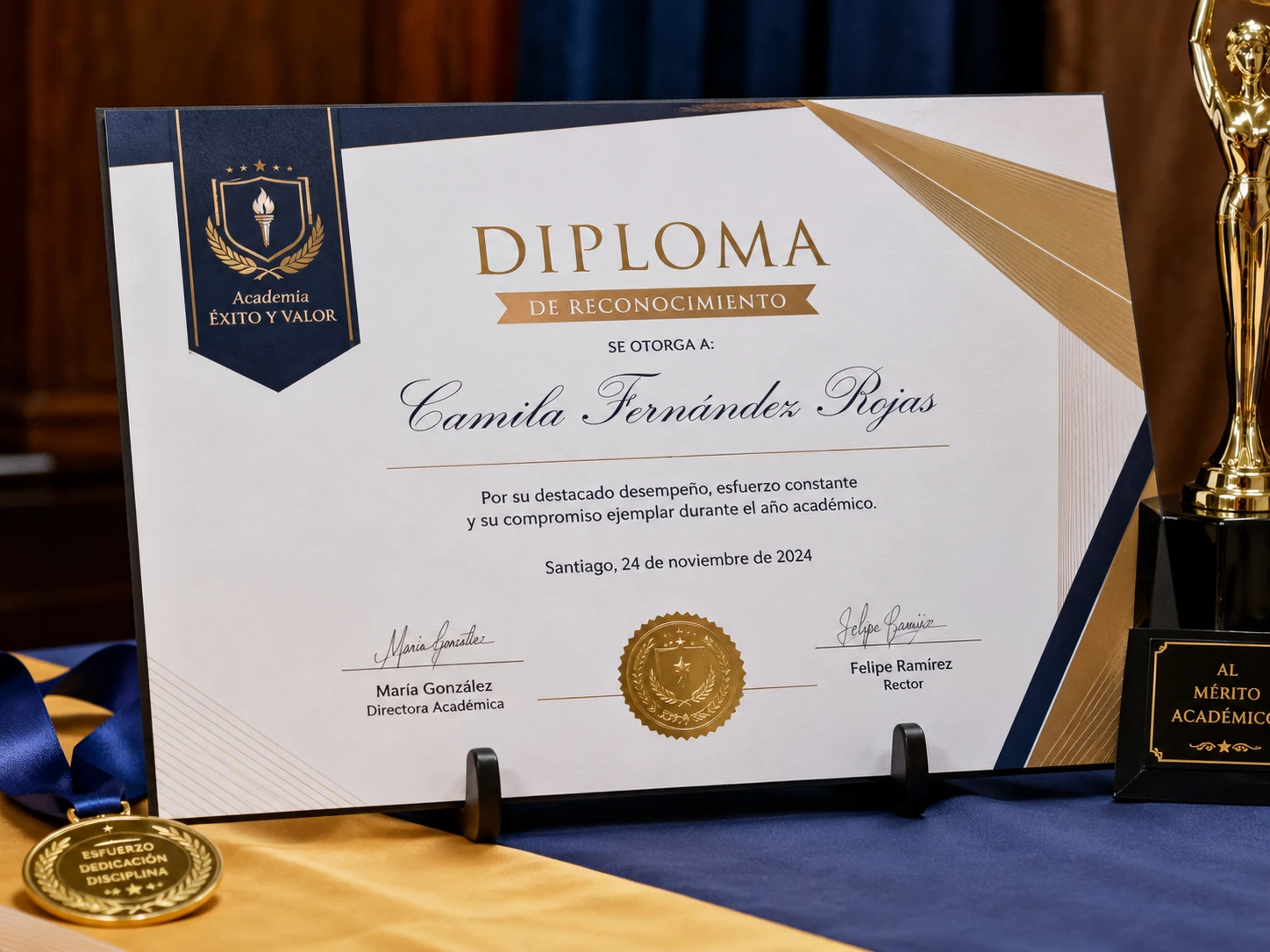 Diploma Personalizado Tamaño A3