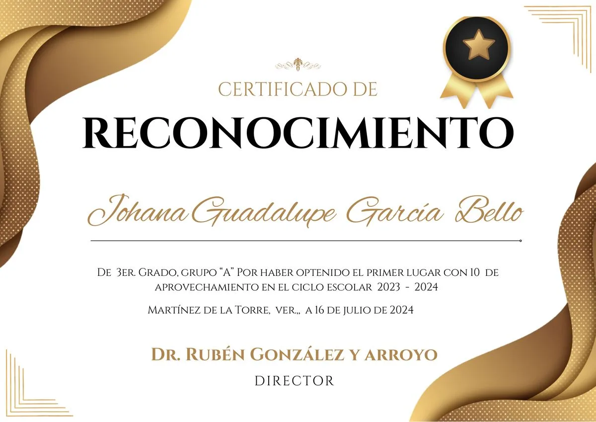 Diploma Personalizado Tamaño A4