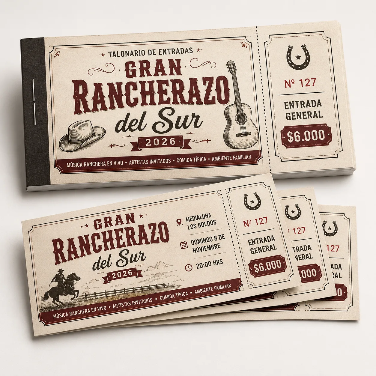 Entradas y tickets a eventos
