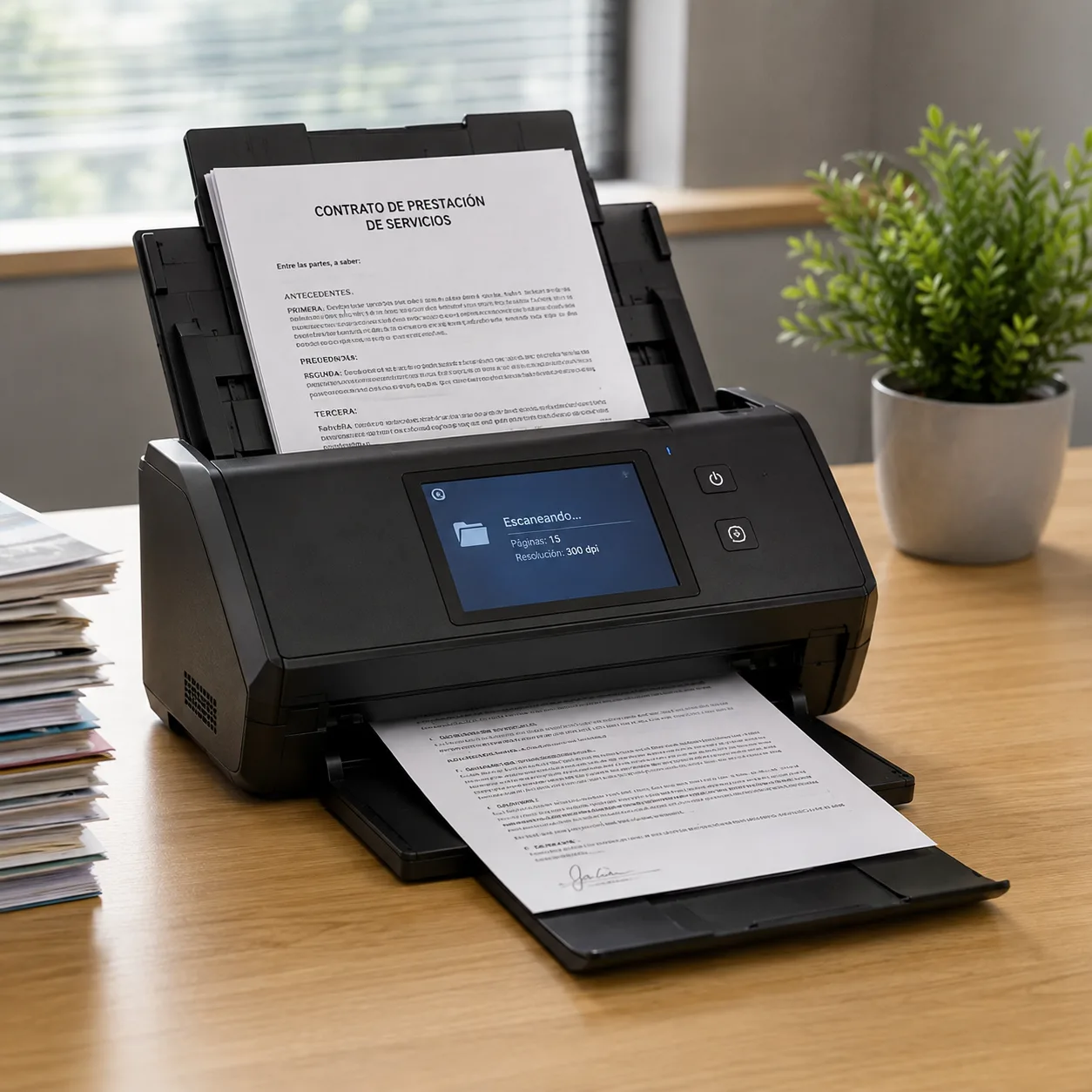 Escaneo y Digitalización de Documentos