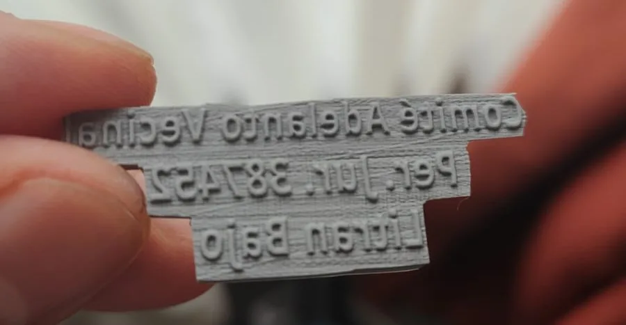 Goma para timbre tamaño 4,5 x 1,7 cm diseño gratis