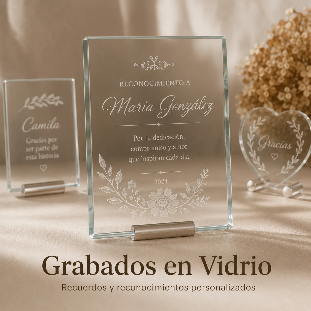 Grabados Personalizados en Vidrio