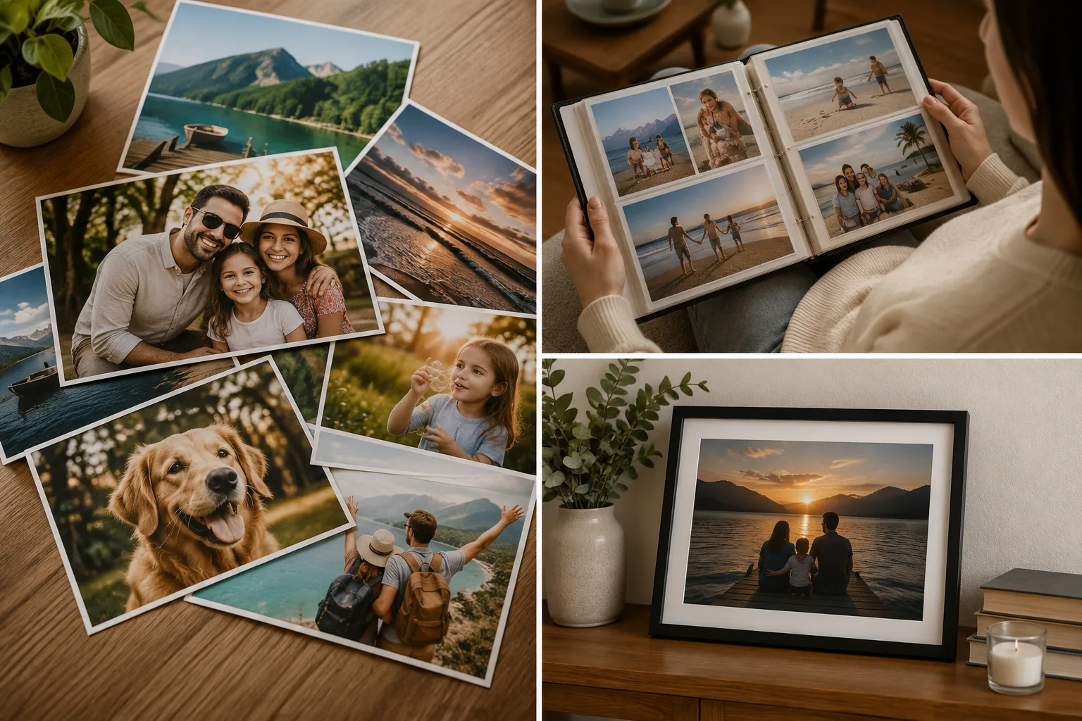 Impresión de Fotografía A4 en papel fotográfico 300 g