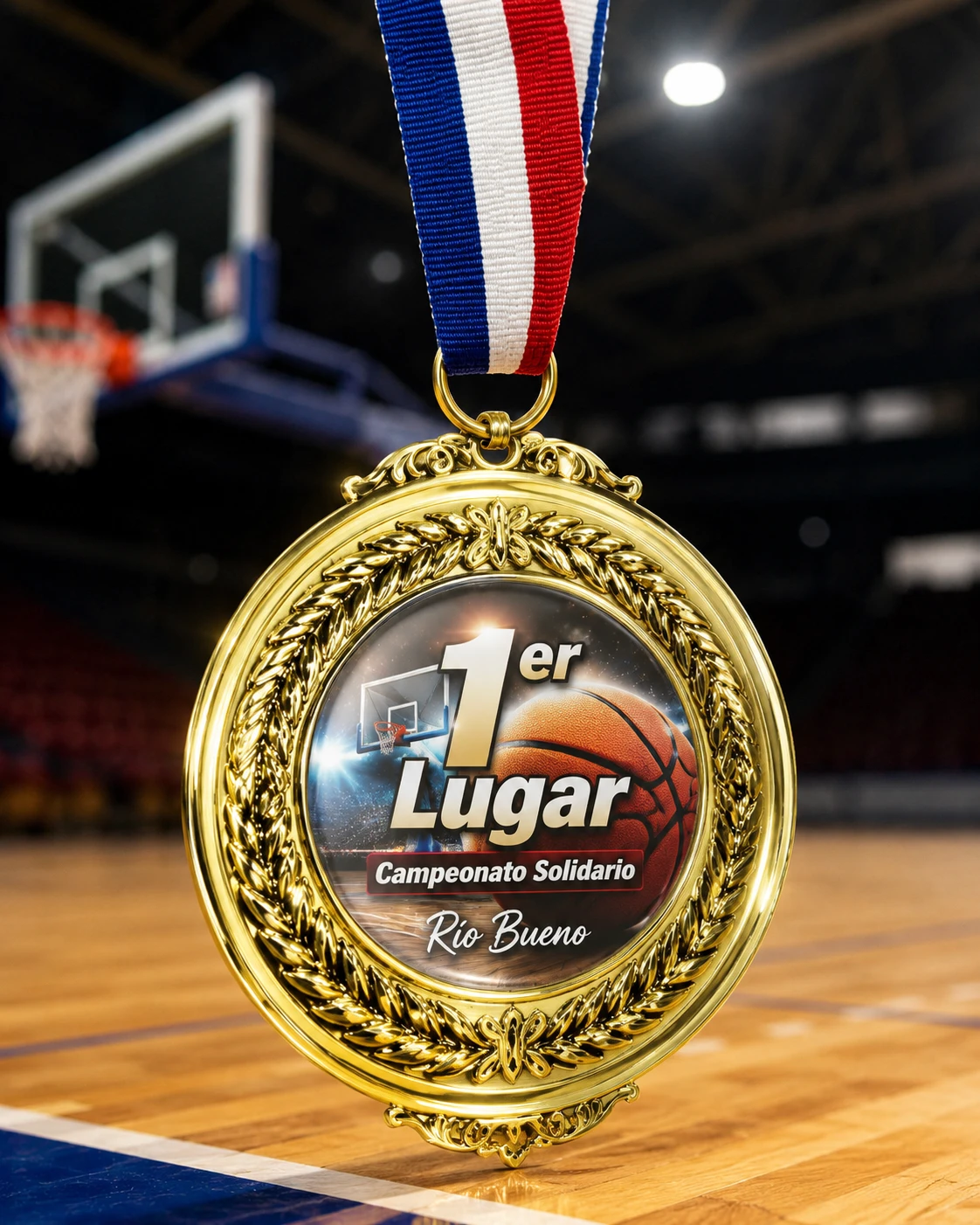 Medalla con Placa Sublimable Personalizada