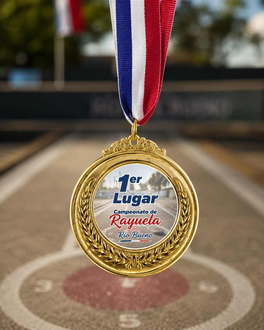 Medalla con Placa Sublimable Personalizada