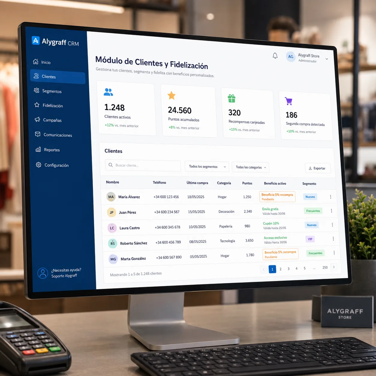 Módulo de Clientes y Fidelización