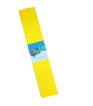 Papel Crepe 50 X 200 Cm Amarillo Art & Craft
