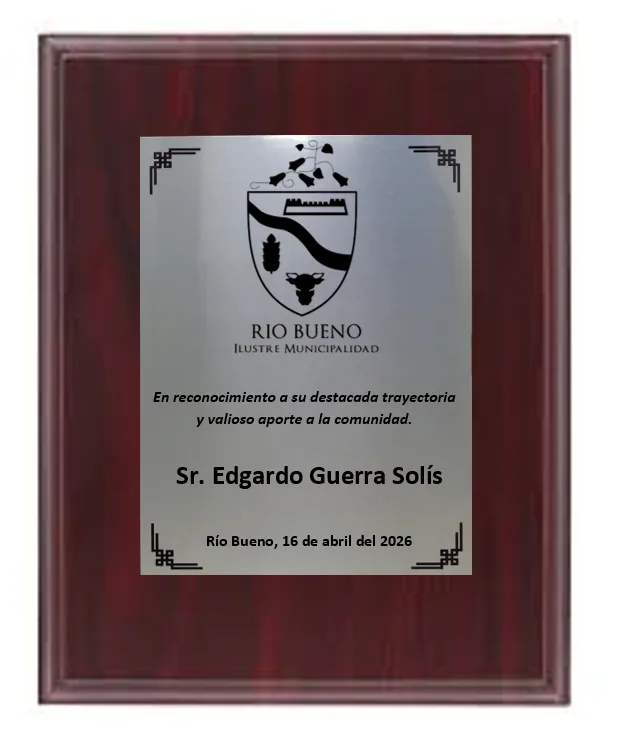 Placa Sublimable Personalizada para Galvano
