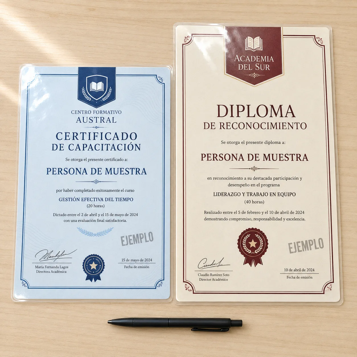 Plastificado de Documentos Carta y Oficio