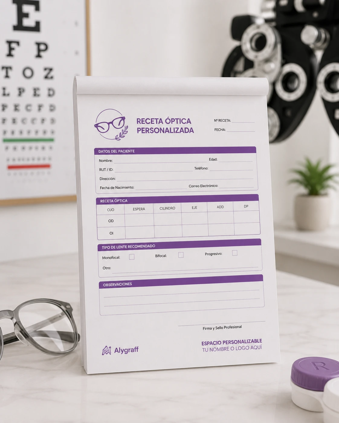 Receta Óptica Personalizada