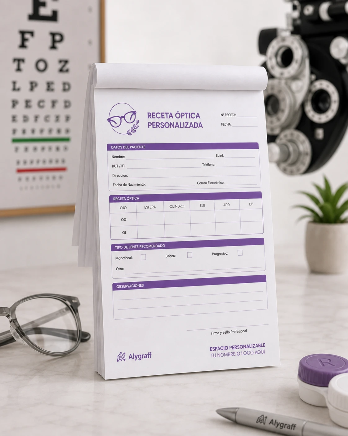 Receta Óptica Personalizada