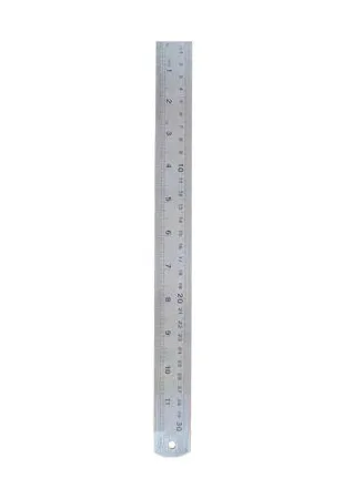 Regla Metalica 30 Cm Murano