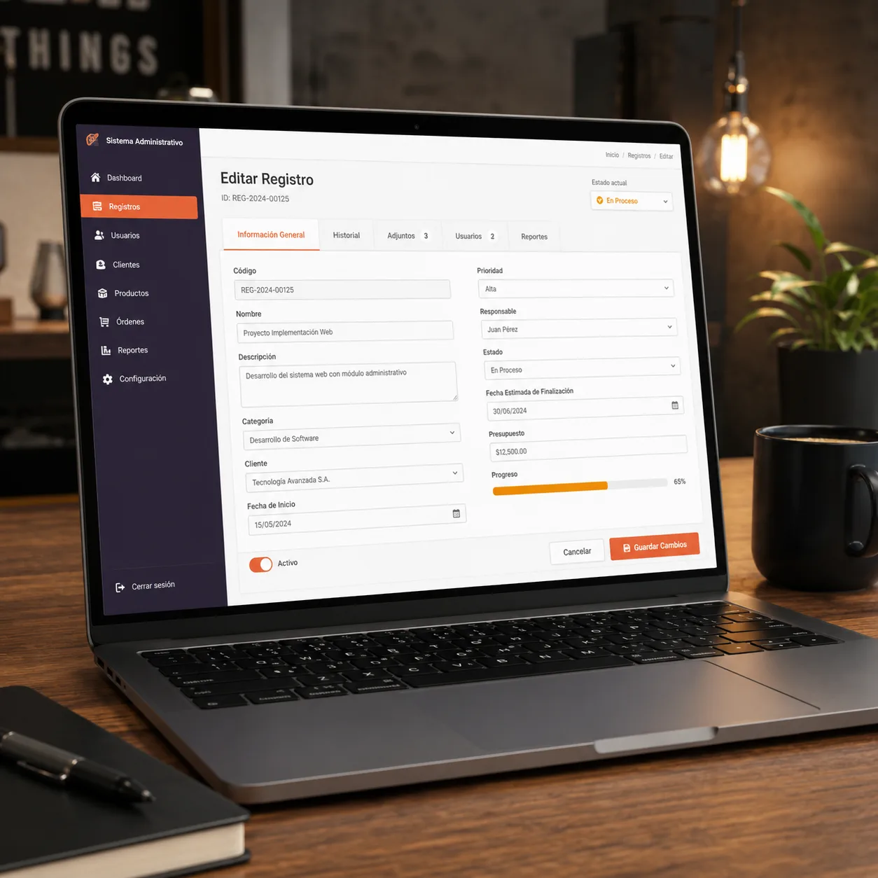 Sistema Web con Base de Datos y Panel Administrativo