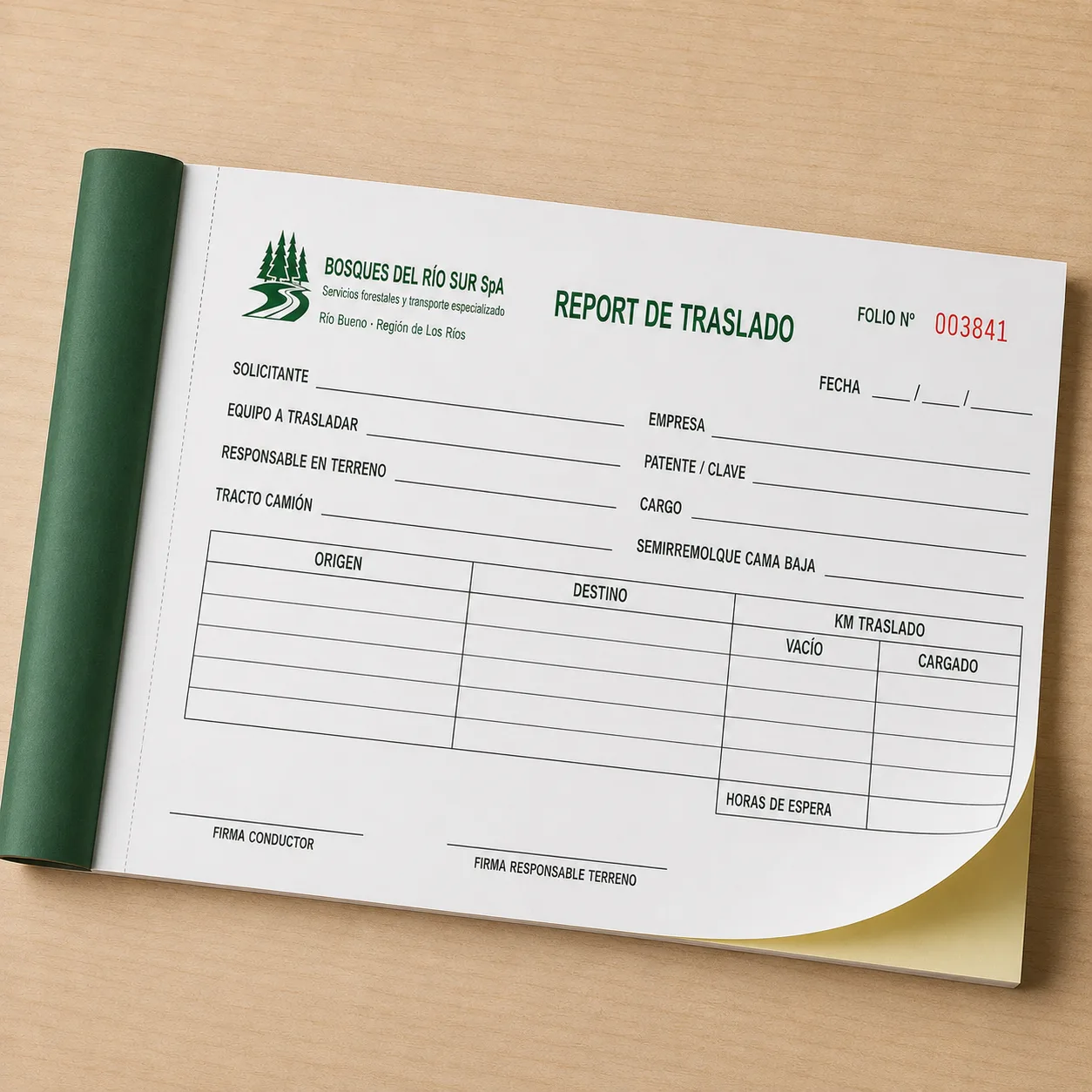 Talonario Autocopiativo 1/2 Carta – Duplicado