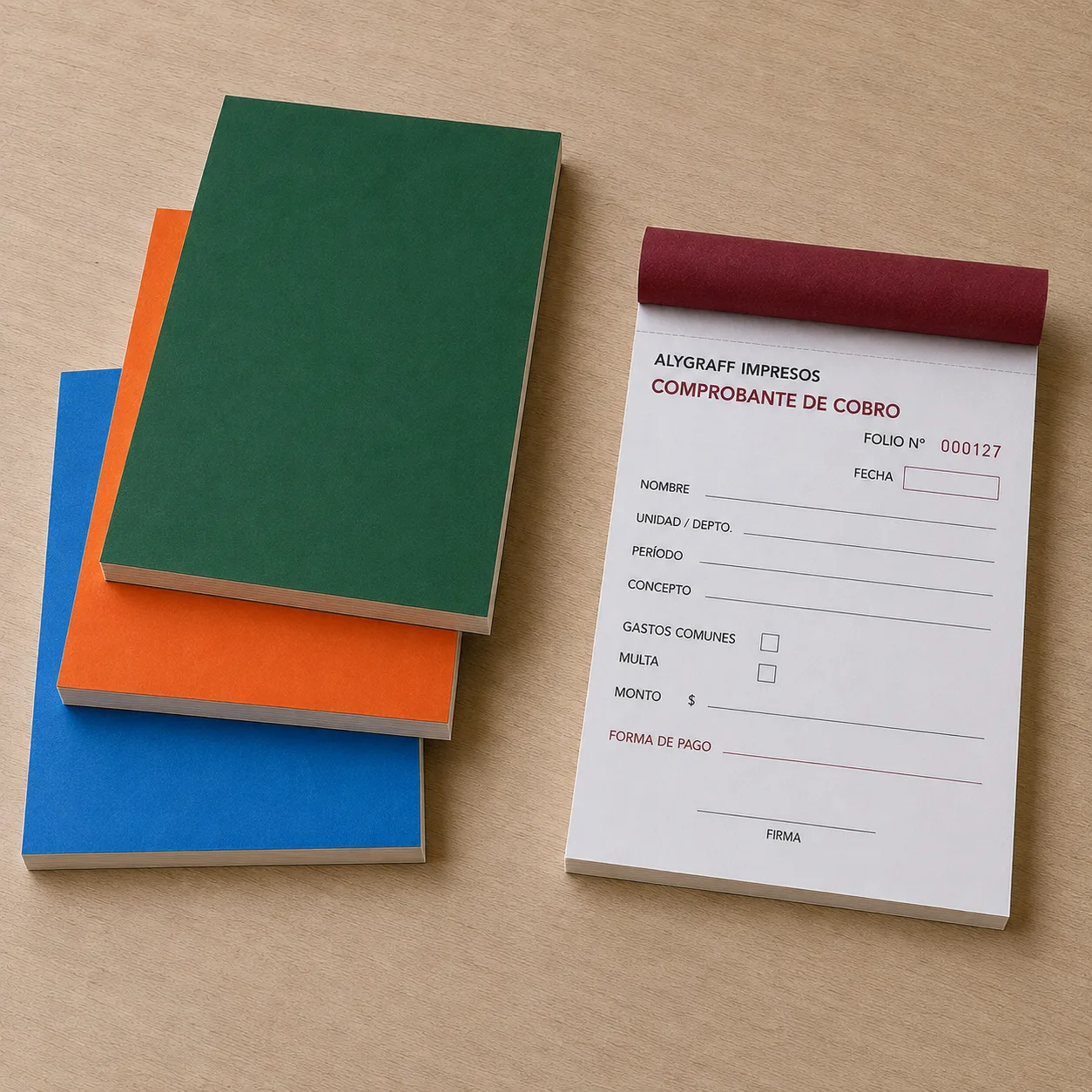 Talonario Autocopiativo 1/4 Carta – 10 × 14 cm