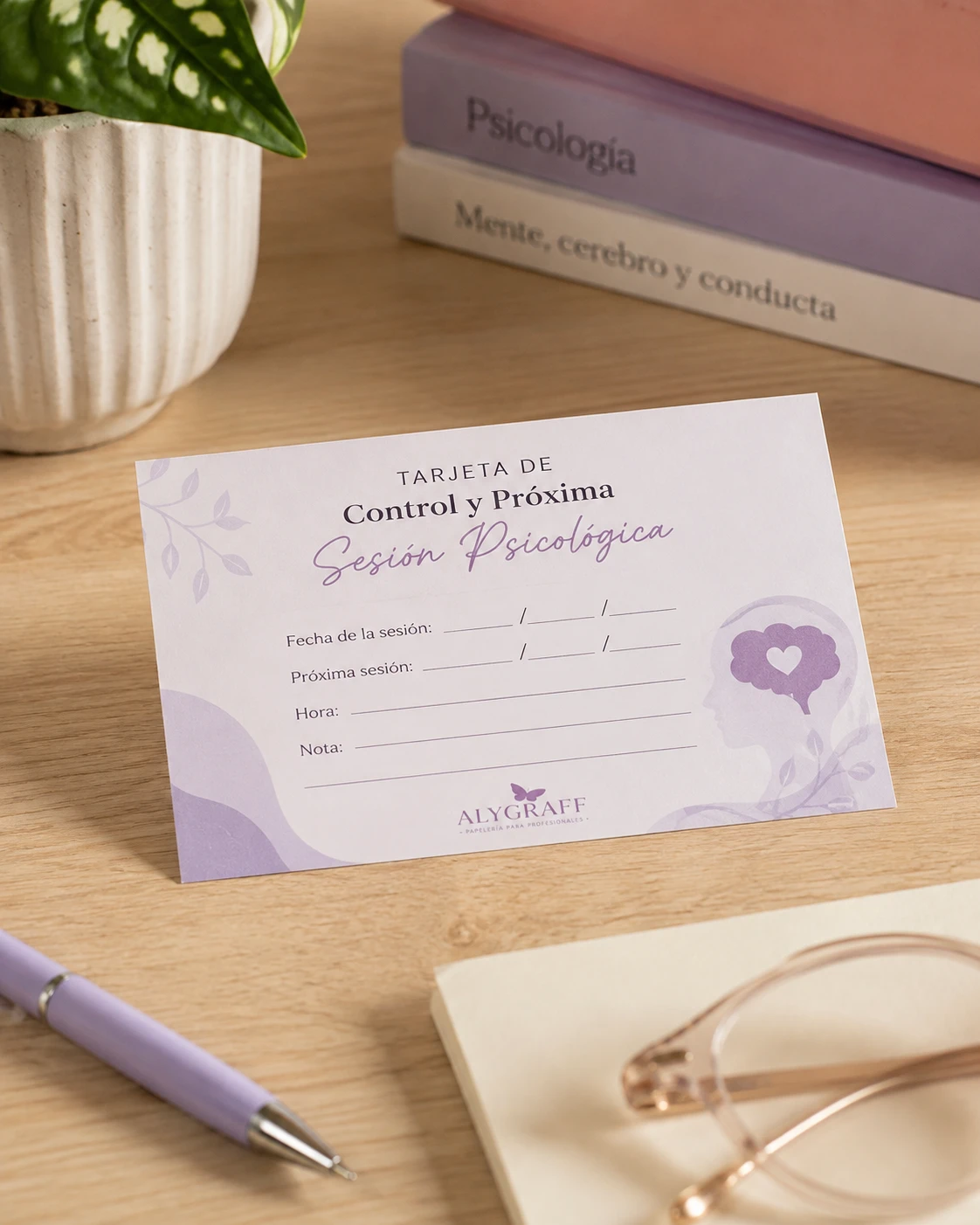 Tarjeta de Control y Próxima Sesión Psicológica