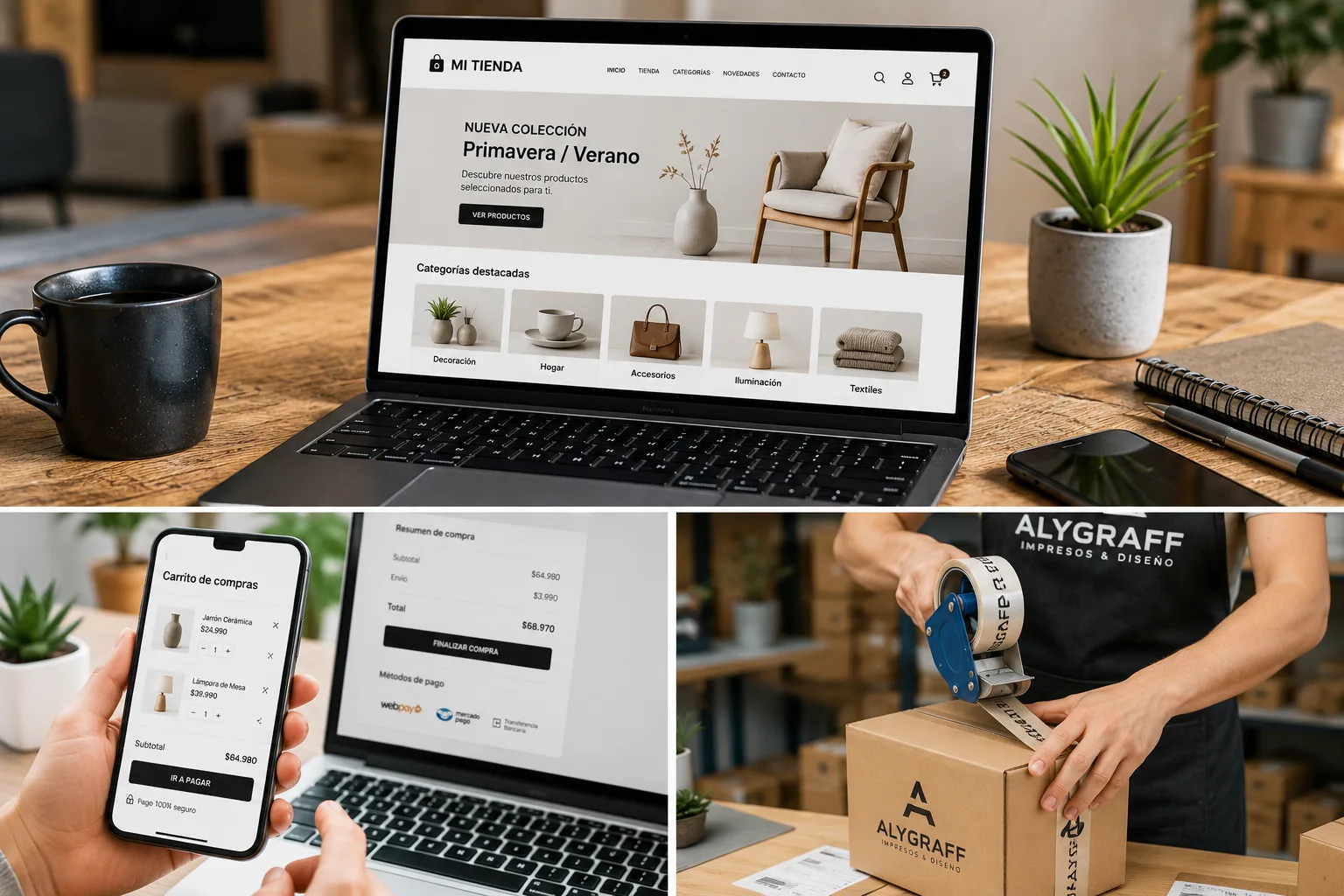 Tienda Online – Ecommerce con Carrito de Compras