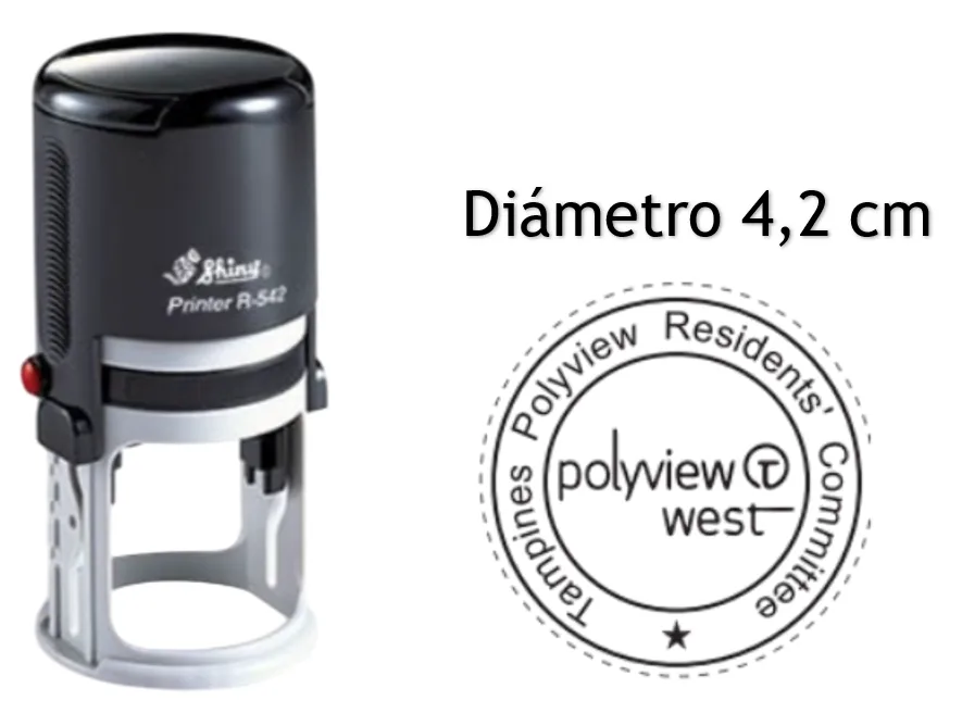 Timbre circular R-542