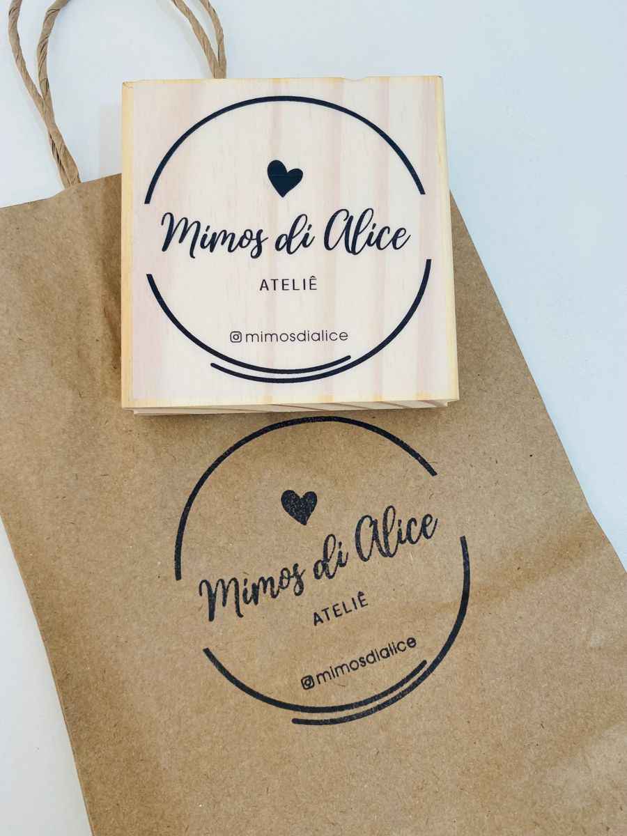 Timbres para cajas y bolsas 10 x 10 cm.