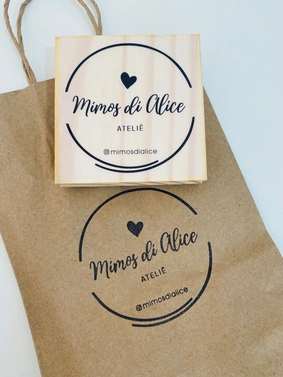 Timbres para cajas y bolsas 10 x 10 cm.