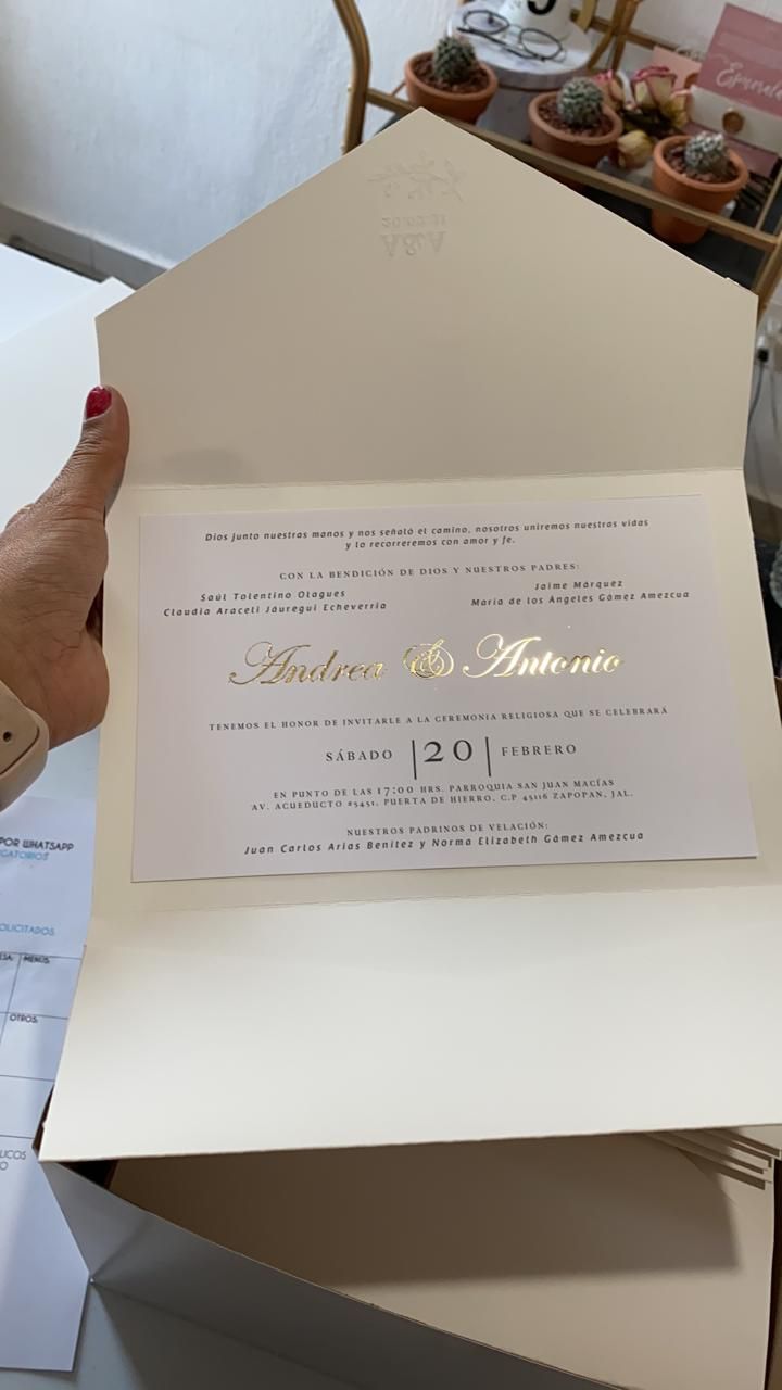 Invitación personalizada