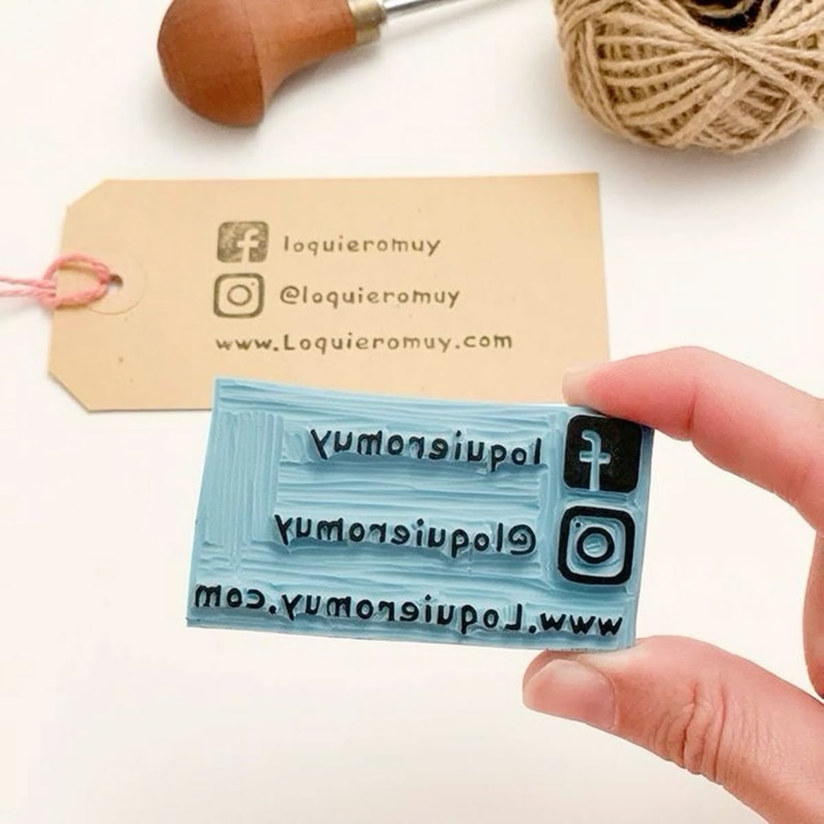 Timbre emprendedor 10cm
